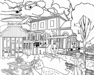 Thomas And Friends Sodor Gold Coloring For Kids |Thomas & Friends