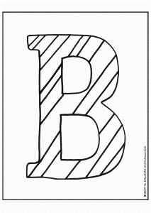 Letters-for-coloring-pages-4 | Free Coloring Page Site