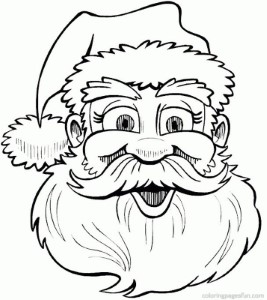 Christmas Santa Drawing 
