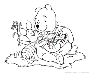 Winnie the Pooh coloring pages 30 / Winnie the Pooh / Kids