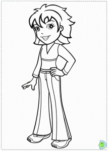 dolls da poly Colouring Pages (page 2)