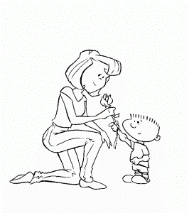 mother love Colouring Pages (page 3)