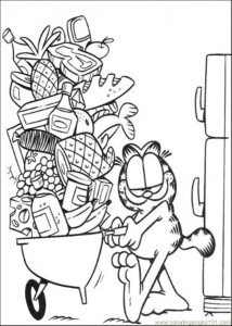 Garfield Coloring Pages To Color
