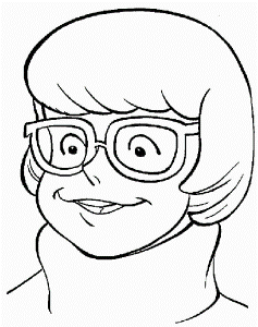 velma dinkley Colouring Pages