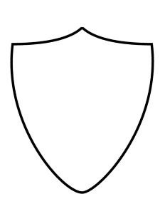 Shield Drawing Template