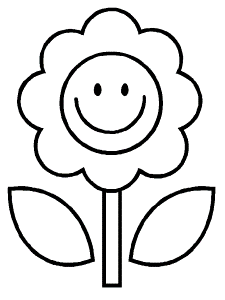 flowers printable coloring pages | Coloring Picture HD For Kids