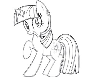 24 Twilight Sparkle Coloring Page