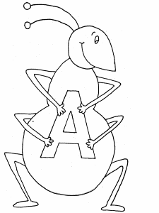 Letter Coloring Pages | Coloring Pages To Print