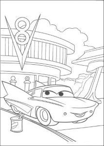 coloring page Cars (Pixar) Kids-n-Fun | Coloring pages