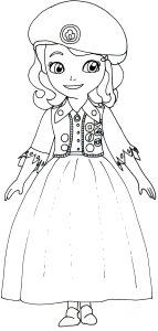 Sofia The First Coloring Pages: Buttercups Sofia the First ...
