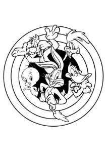 Looney Tunes the Series Coloring Pages | Bulk Color