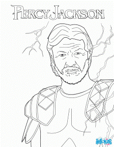 13 Pics of Poseidon And Percy Jackson Coloring Page - Percy ...