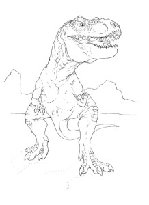 Free Printable T Rex Coloring Pages Stegosaurus Baby Brachiosaurus To Print  For – Approachingtheelephant