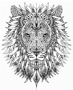 Coloring Pages For Adults Animals - Free coloring pages