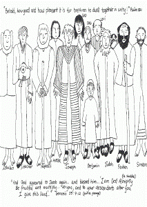 Bible Coloring Pages Joseph And His Brothers | Best Coloring Page Site