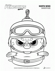 Baby Penguins Of Madagascar Coloring Pages - Coloring Pages For ...
