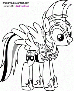 12 Pics of Baby Rainbow Dash Coloring Pages - Rainbow Dash ...