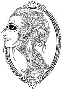 Skull Coloring Page - Coloring Pages for Kids and for Adults
