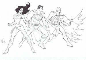 The Trinity - Superman, Batman and Wonder Woman by Marcio Takara ...