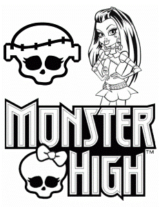 monster high coloring pages free coloring pages for kidsfree. free ...