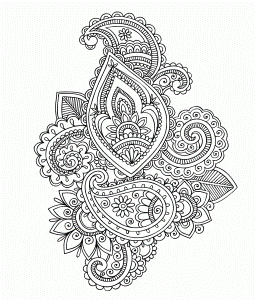 Oriental - Coloring Pages for adults