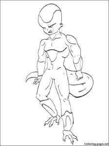 Frieza Dragon Ball coloring page | Coloring pages