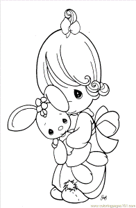 Free Precious Moments Coloring Pages - Free Printable Coloring