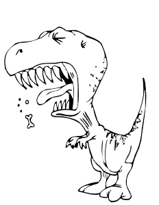 Free Printable Dinosaur Coloring Pages - Free Printable Coloring