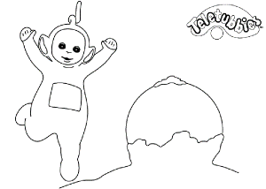 Coloring Page - Teletubbies coloring pages 21