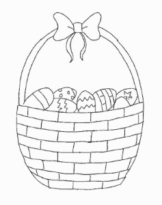 Happy Easter Coloring Pictures For Kids