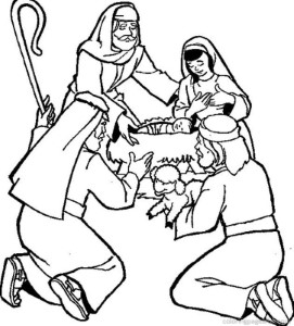 Bible Christmas Story | Free Printable Coloring Pages
