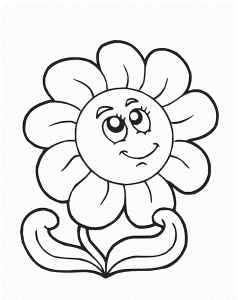 Spring Day Coloring Pages : Best Spring Flowers Coloring Pages