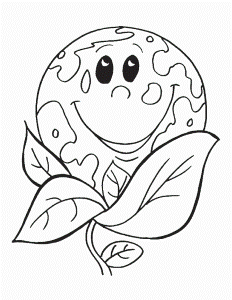 Earth Day Coloring Pages Kids 5 | Free Printable Coloring Pages