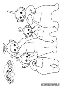 Teletubbies coloring pages - Printable coloring pages
