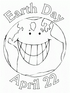 Energy Management EARTH DAY 270515 Recycle Symbol Coloring Page