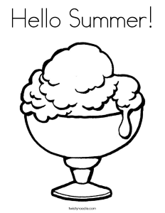 hello summer coloring page | HelloColoring.com | Coloring Pages