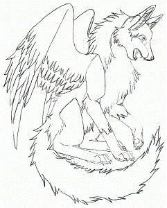 Best Photos of Wolf Coloring Pages - Twilight Wolf Coloring Page ...