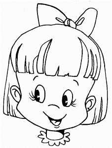 Picture Miscellaneous Coloring Sheets: Faces Of Human Coloring Pages