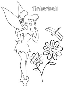 Free Printable Coloring Pages Tinkerbell Friends