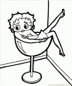 Printable Betty Boop Coloring Pages | Coloring Pages For Child