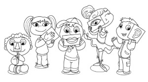 5 Senses Coloring Pages - Free Coloring Pages For KidsFree