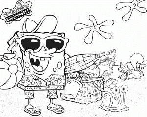 Spongebob Coloring Pages Printable - Free Coloring Pages For