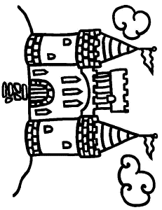 Castle Coloring Pages 3 | Free Printable Coloring Pages