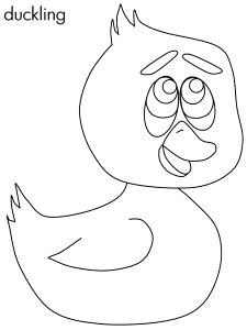 Birds Duck4 Animals Coloring Pages & Coloring Book