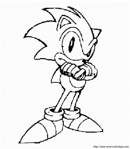 Sonic Coloring Pages | Coloring Pages
