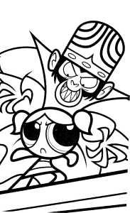 Coloring Page - Powerpuff girls coloring pages 13