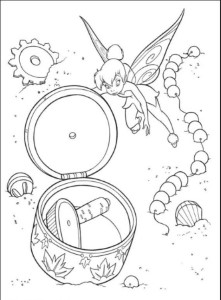 Tinkerbell And The Lost Treasure Coloring Pages To Print - Coloring