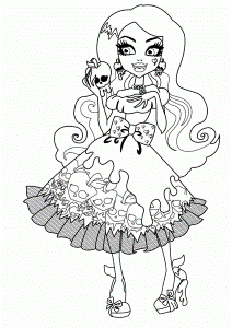 monster high coloring pages | Only Coloring Pages