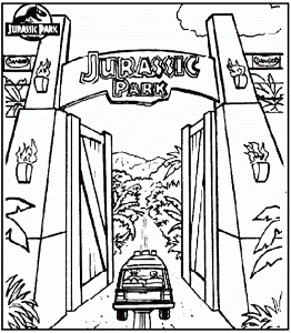 jurassic park gate (With images) | Jurassic park gate, Jurassic ...