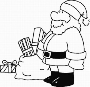 Santa Claus Coloring Page | Coloring Pages